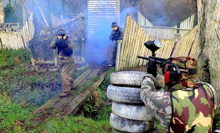 Paintballing